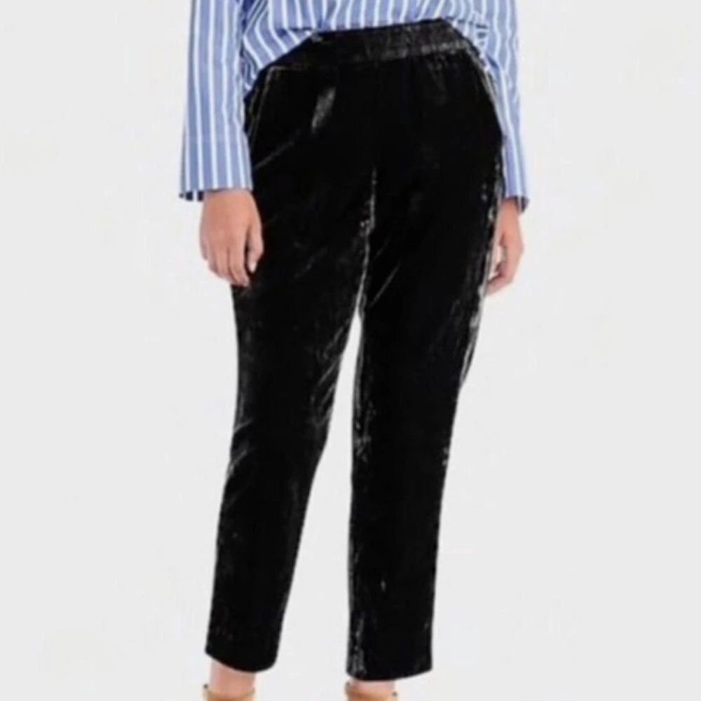 J. Crew Velour Pull On Pants